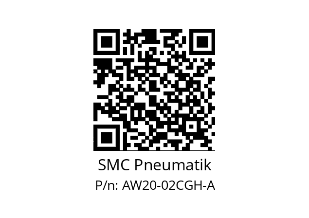   SMC Pneumatik AW20-02CGH-A