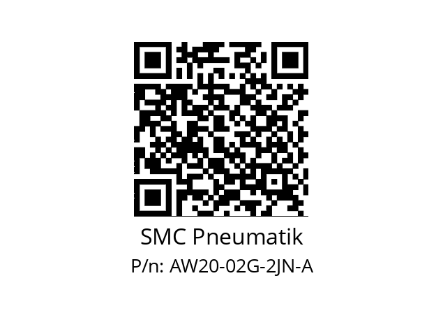   SMC Pneumatik AW20-02G-2JN-A