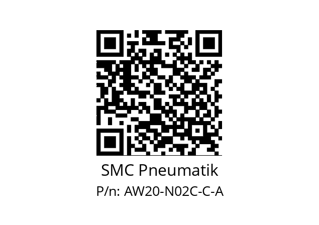   SMC Pneumatik AW20-N02C-C-A