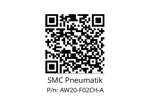   SMC Pneumatik AW20-F02CH-A