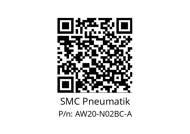   SMC Pneumatik AW20-N02BC-A