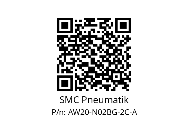   SMC Pneumatik AW20-N02BG-2C-A