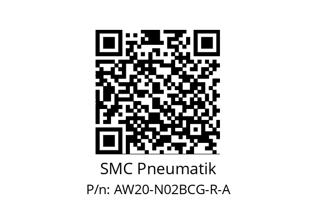   SMC Pneumatik AW20-N02BCG-R-A