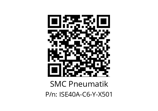   SMC Pneumatik ISE40A-C6-Y-X501