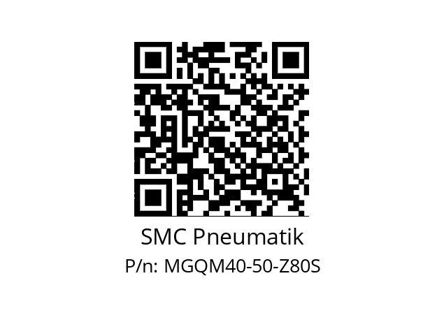   SMC Pneumatik MGQM40-50-Z80S