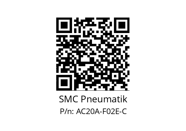   SMC Pneumatik AC20A-F02E-C