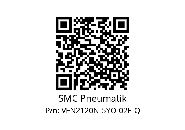   SMC Pneumatik VFN2120N-5YO-02F-Q