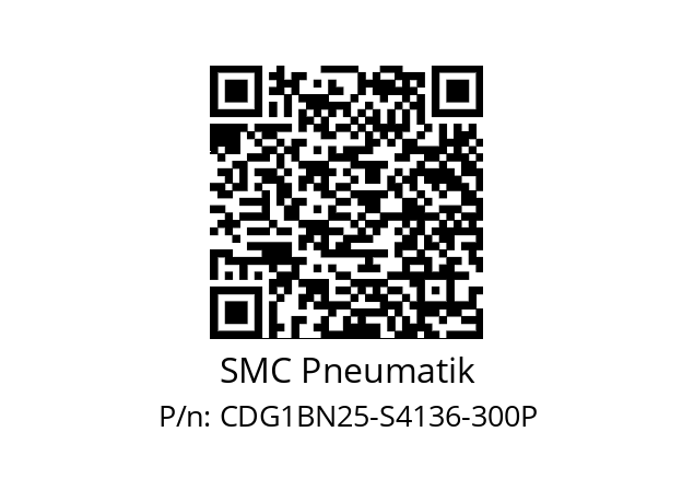   SMC Pneumatik CDG1BN25-S4136-300P