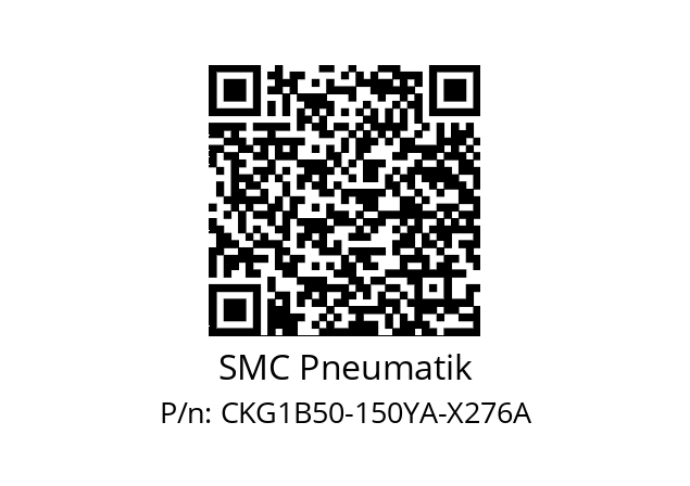   SMC Pneumatik CKG1B50-150YA-X276A