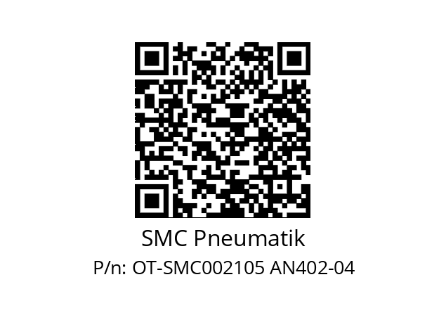   SMC Pneumatik OT-SMC002105 AN402-04