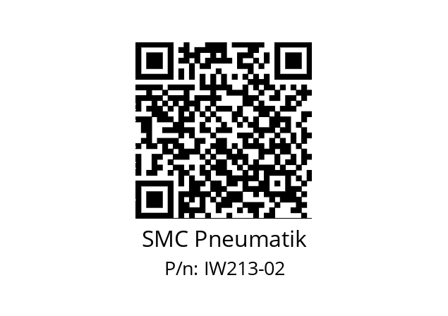   SMC Pneumatik IW213-02