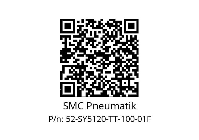   SMC Pneumatik 52-SY5120-TT-100-01F