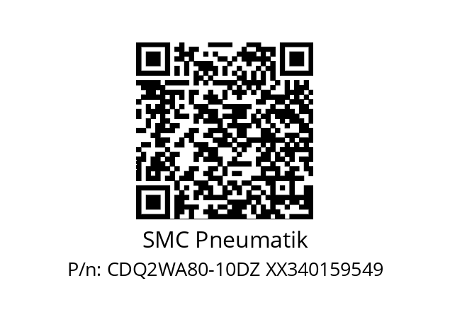   SMC Pneumatik CDQ2WA80-10DZ XX340159549