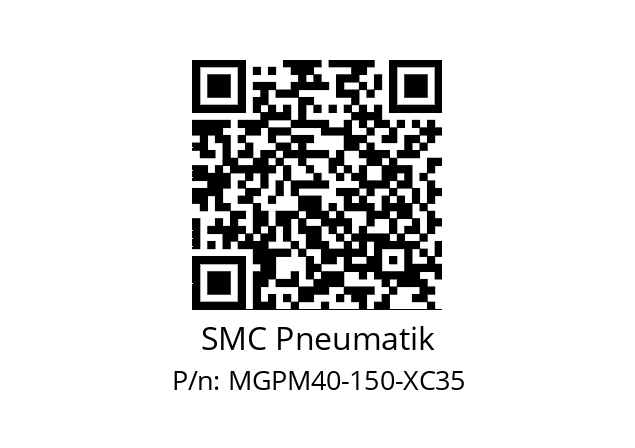   SMC Pneumatik MGPM40-150-XC35