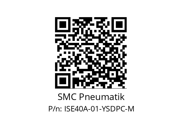   SMC Pneumatik ISE40A-01-YSDPC-M