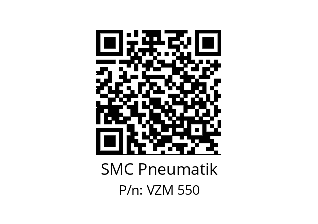   SMC Pneumatik VZM 550