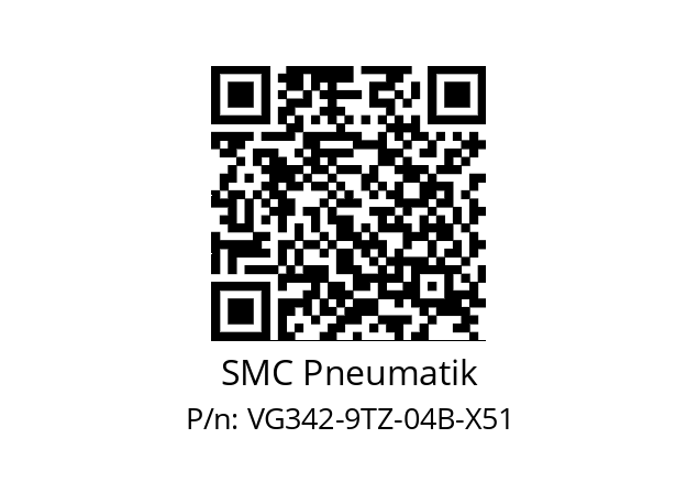   SMC Pneumatik VG342-9TZ-04B-X51