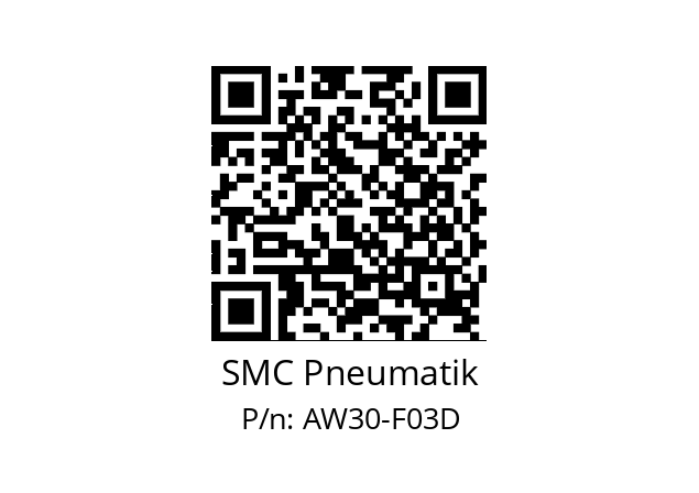   SMC Pneumatik AW30-F03D