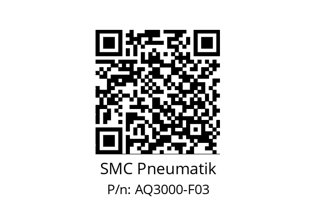   SMC Pneumatik AQ3000-F03