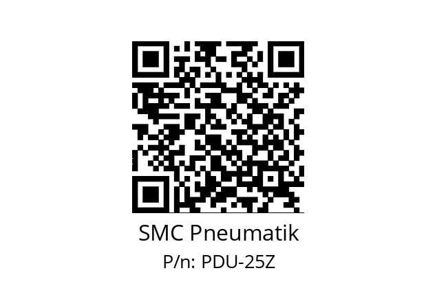   SMC Pneumatik PDU-25Z