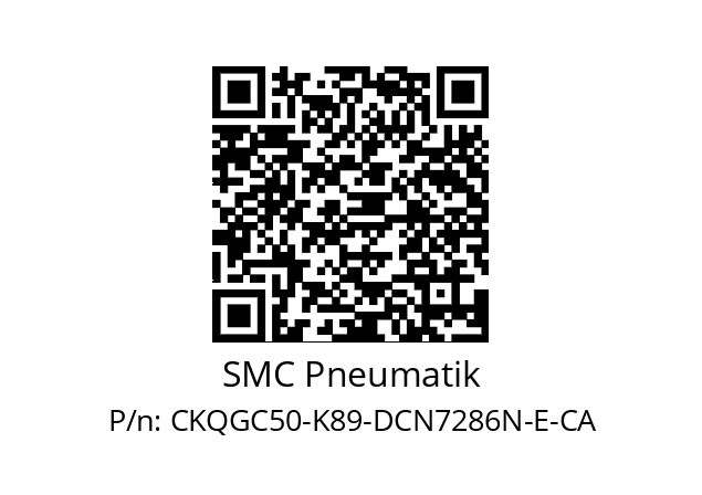   SMC Pneumatik CKQGC50-K89-DCN7286N-E-CA