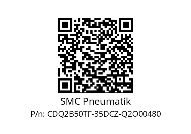   SMC Pneumatik CDQ2B50TF-35DCZ-Q2O00480