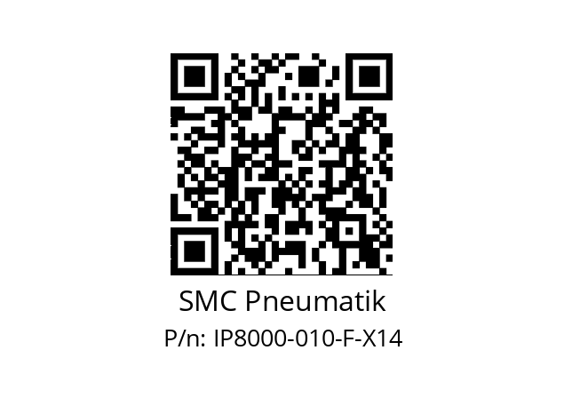   SMC Pneumatik IP8000-010-F-X14