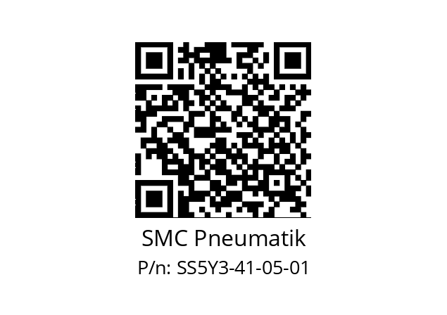   SMC Pneumatik SS5Y3-41-05-01