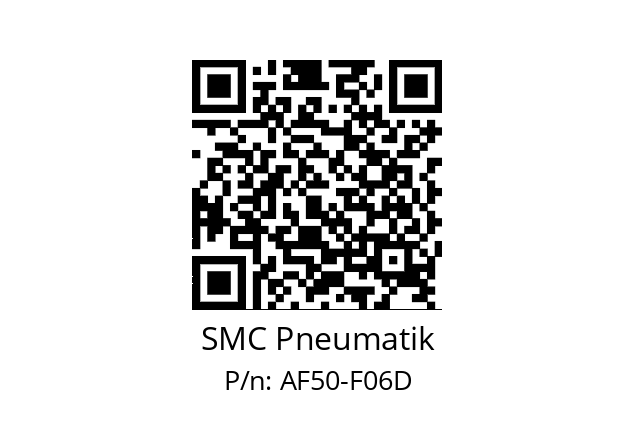   SMC Pneumatik AF50-F06D