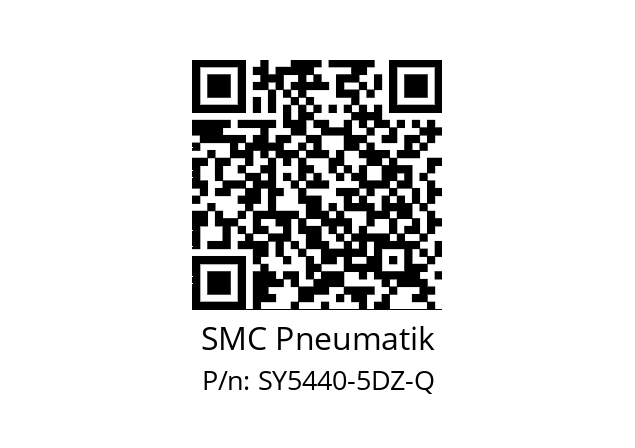   SMC Pneumatik SY5440-5DZ-Q