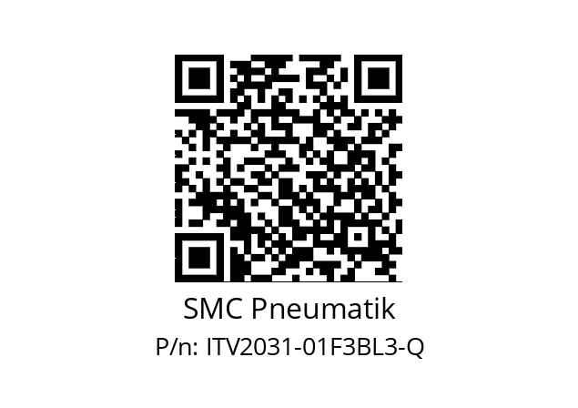   SMC Pneumatik ITV2031-01F3BL3-Q