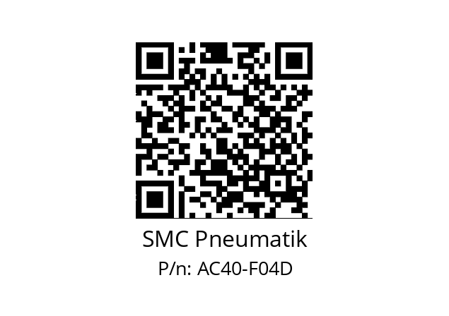   SMC Pneumatik AC40-F04D