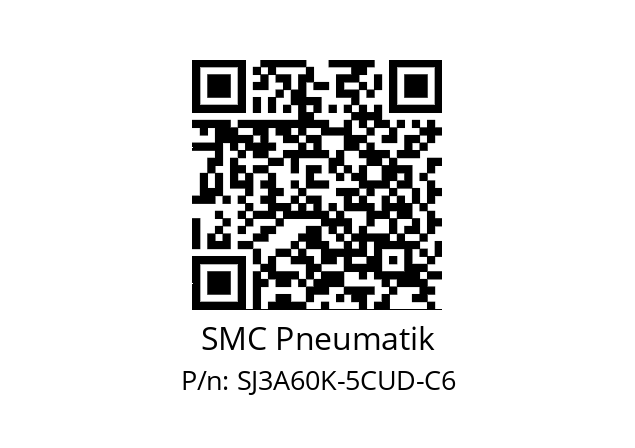   SMC Pneumatik SJ3A60K-5CUD-C6