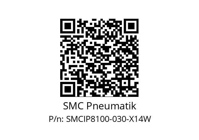   SMC Pneumatik SMCIP8100-030-X14W