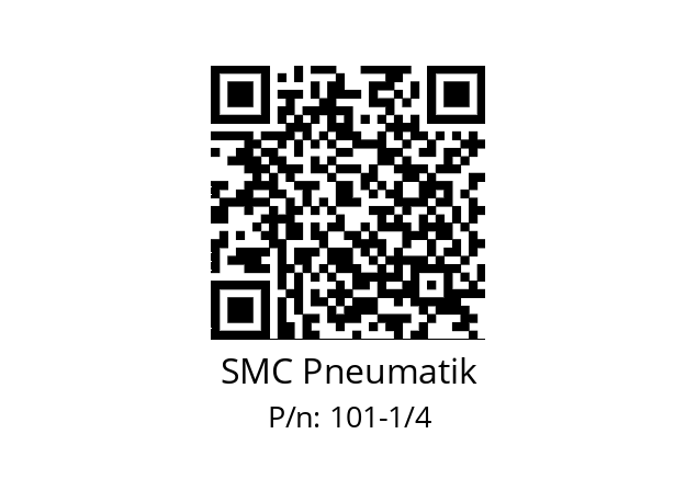   SMC Pneumatik 101-1/4