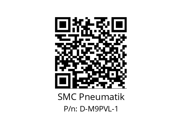   SMC Pneumatik D-M9PVL-1