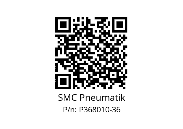   SMC Pneumatik P368010-36