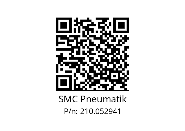   SMC Pneumatik 210.052941