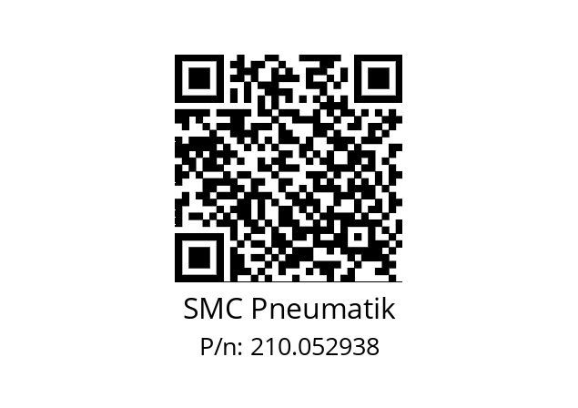   SMC Pneumatik 210.052938