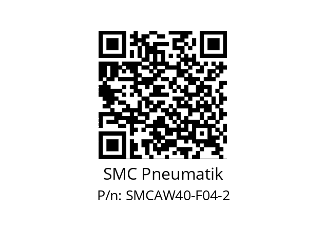   SMC Pneumatik SMCAW40-F04-2