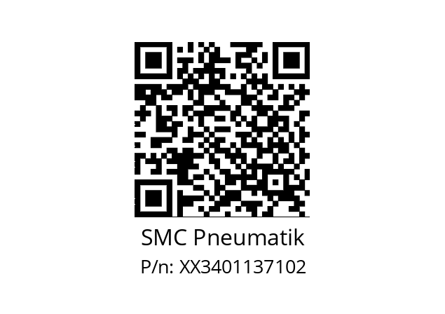   SMC Pneumatik XX3401137102