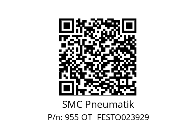   SMC Pneumatik 955-OT- FESTO023929