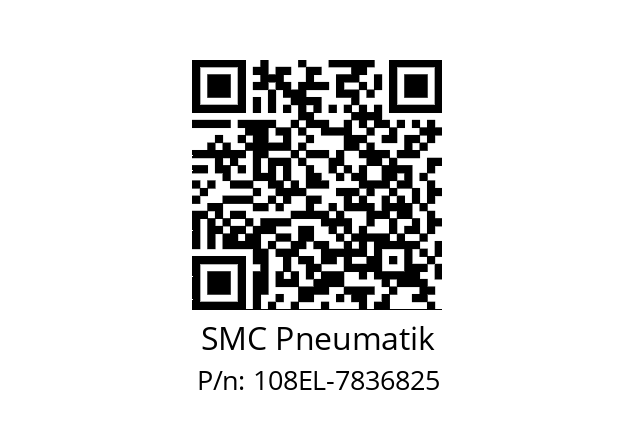   SMC Pneumatik 108EL-7836825