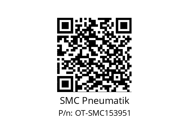   SMC Pneumatik OT-SMC153951