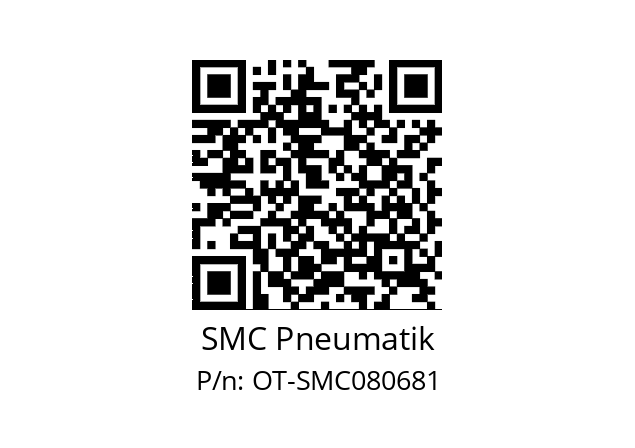   SMC Pneumatik OT-SMC080681