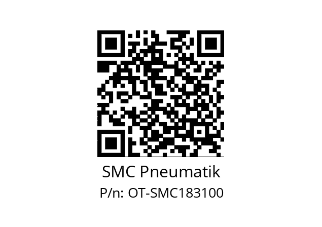   SMC Pneumatik OT-SMC183100