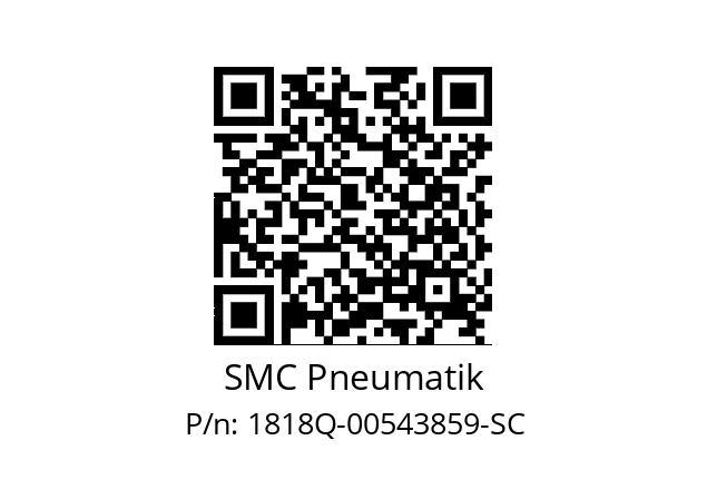   SMC Pneumatik 1818Q-00543859-SC