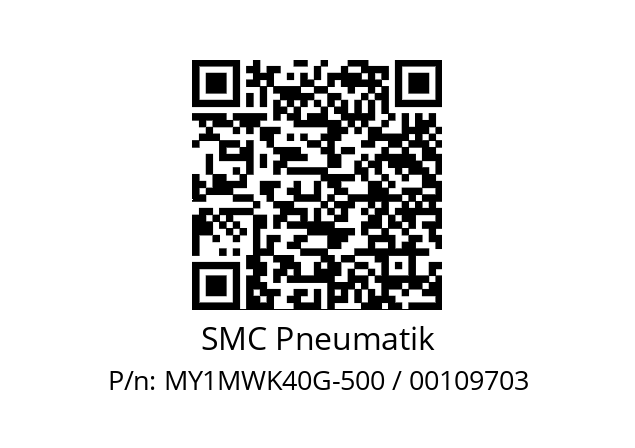   SMC Pneumatik MY1MWK40G-500 / 00109703