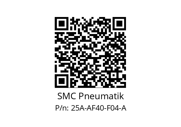   SMC Pneumatik 25A-AF40-F04-A