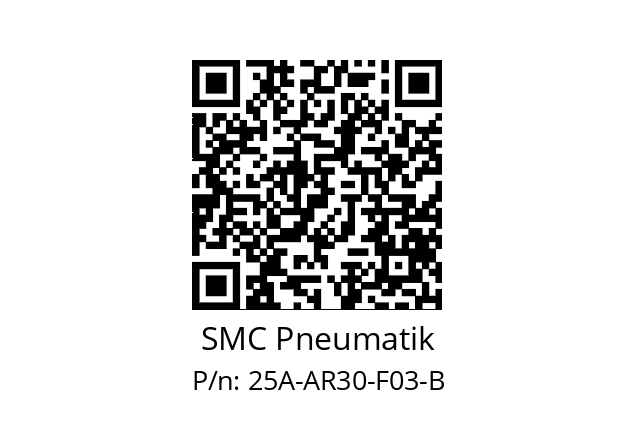   SMC Pneumatik 25A-AR30-F03-B